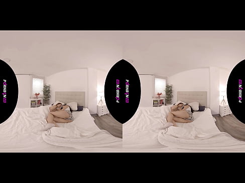 ❤️ PORNBCN VR اثنين من المثليات الشابات يستيقظون في حالة شبق في الواقع الافتراضي 4K 180 ثلاثي الأبعاد جنيف بيلوتشي كاترينا مورينو الجنس الفيديو